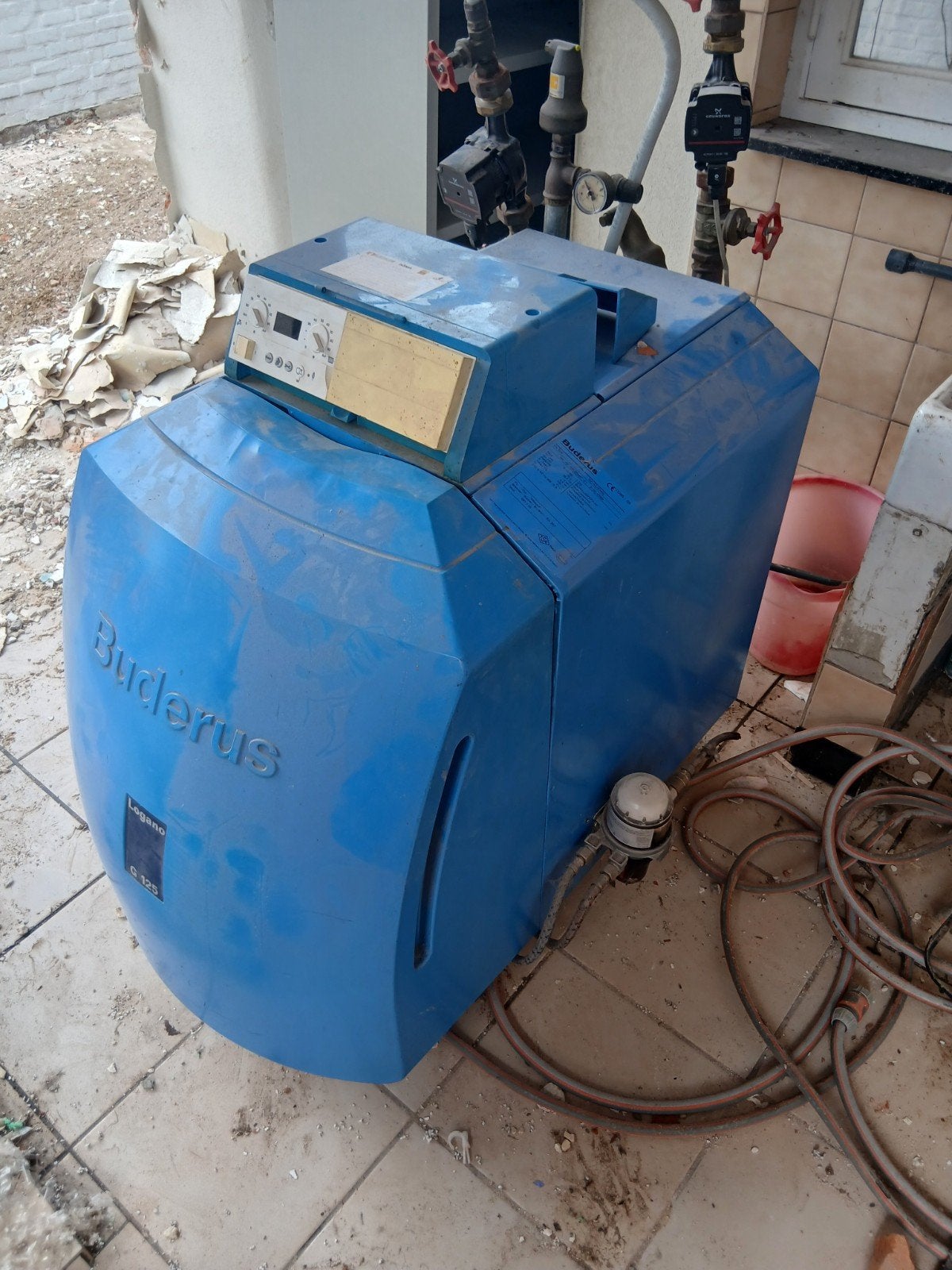 verwarmingsketel, Doe-het-zelf en Bouw, Chauffageketels en Boilers, Ophalen, Gebruikt