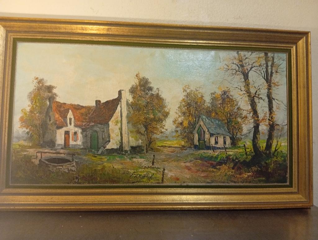 Grand Tableau  Henri Joseph Pauwels  Décoration de Charme, Enlèvement