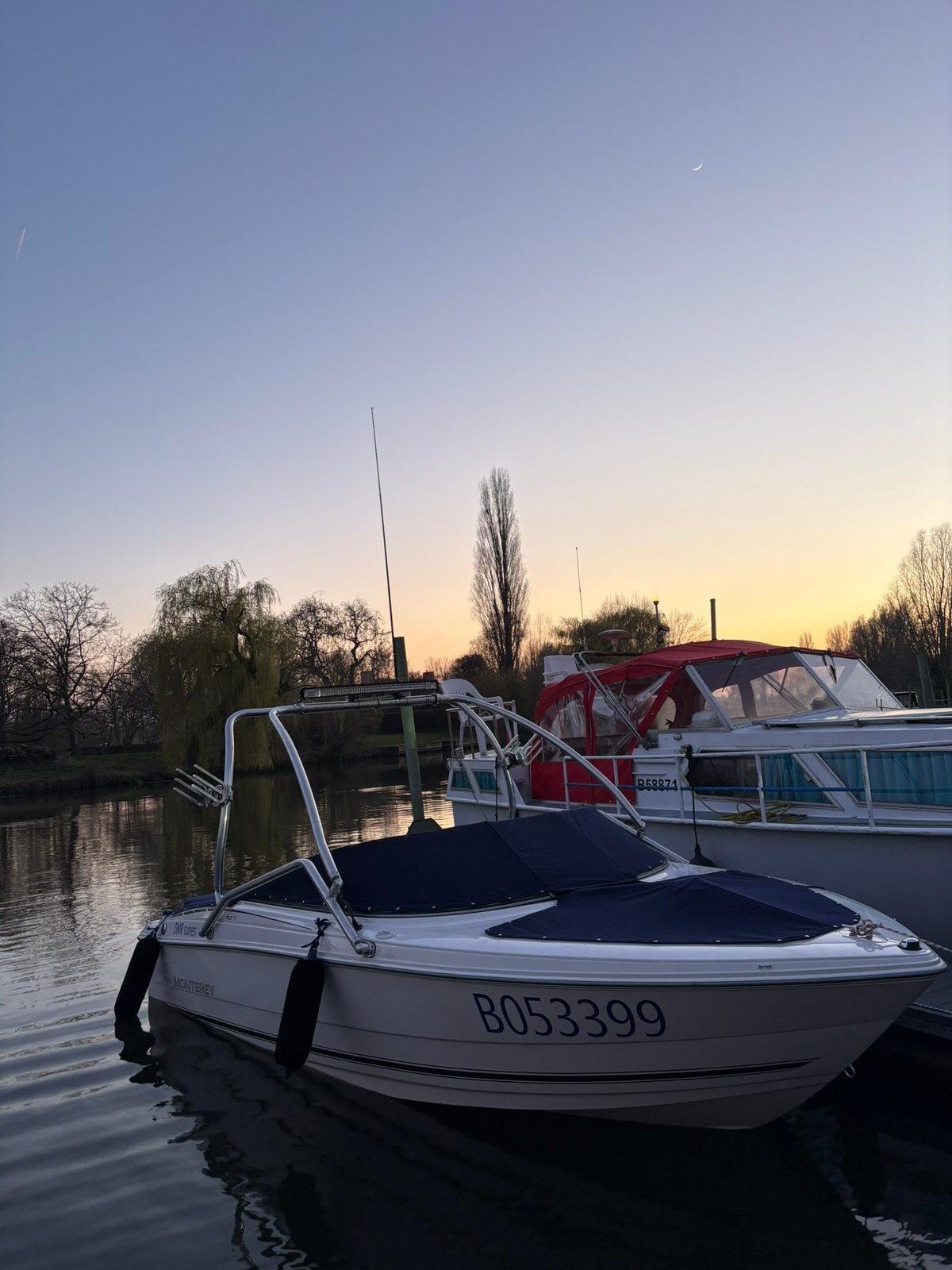 Monterey speedboot 180, Watersport en Boten, Ophalen, Zo goed als nieuw