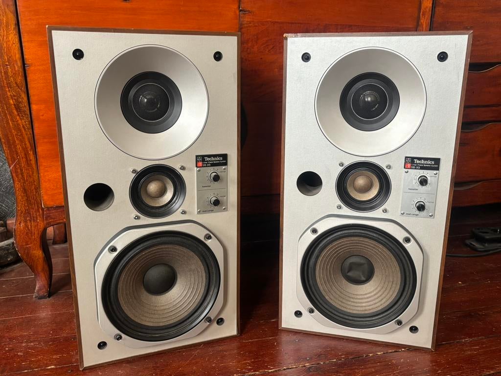 Haut-parleurs Vintage Technics, Autres marques, 60 à 120 watts, Enlèvement, Utilisé