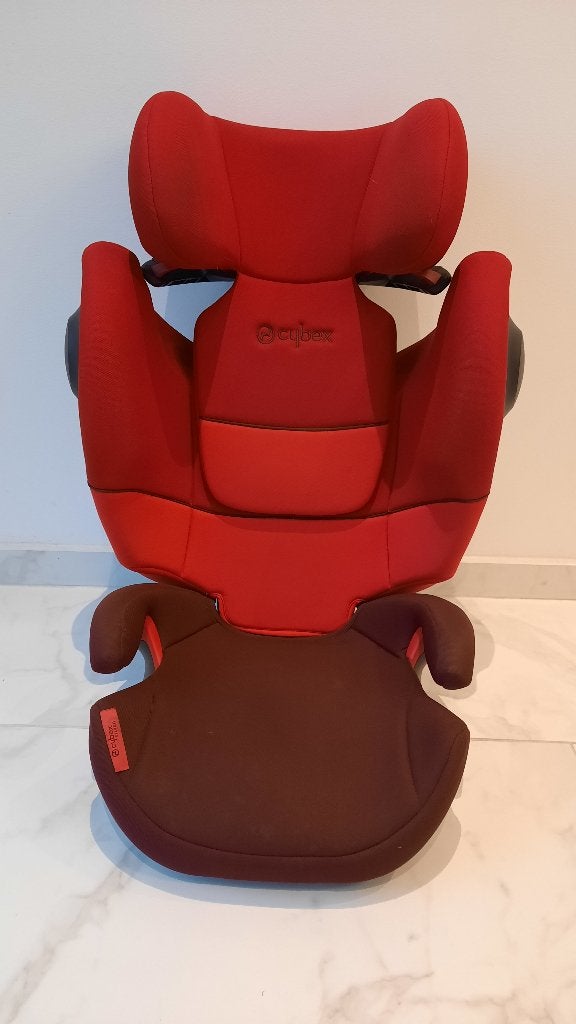 Siège auto Cybex rouge 3-12 ans (15-36 kg), Enfants & Bébés, Sièges auto, Autres marques, Enlèvement, 15 à 36 kg, Comme neuf