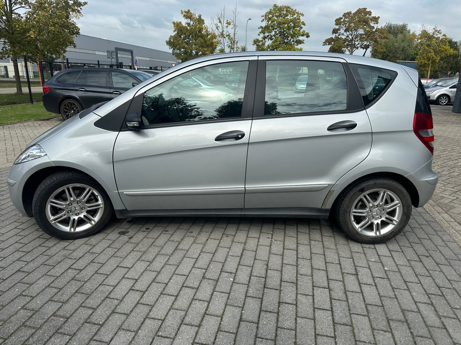Mercedes A 160 CDI, Auto's, Voorwielaandrijving, Stof, Zwart, Multifunctioneel stuurwiel
