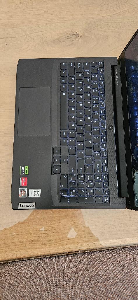 Lenovo IdeaPad Gaming 3 15ACH6 82K202CYMH, Computers en Software, Windows Laptops, Gebruikt, 15 inch, SSD, 4 Ghz of meer, 16 GB
