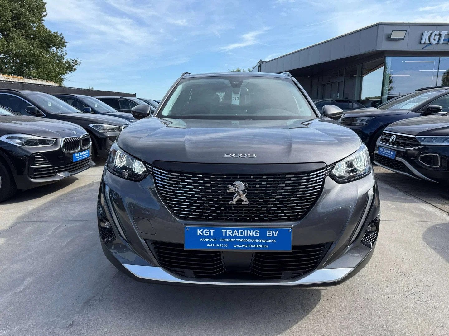 Peugeot 2008 1.2i 130PK AUTOMAAT ALLURE LEDER VIRTUAL CAMERA, Autos, Argent ou Gris, Achat, Euro 6, Entreprise