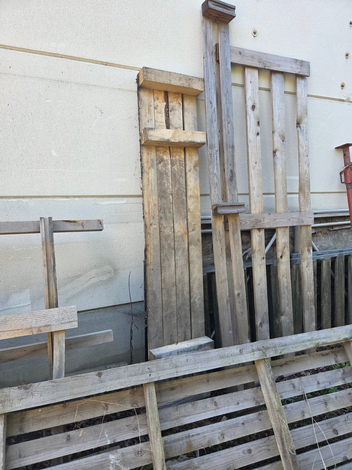 Gratis grote palletten - verschillende afmetingen, Ophalen
