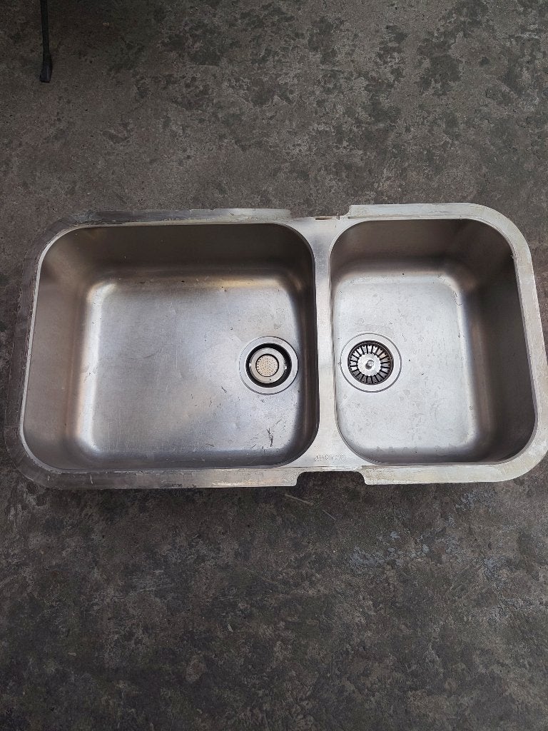 evier cuisine SMEG inox, 25 à 50 cm, Moins de 100 cm, Enlèvement, Utilisé
