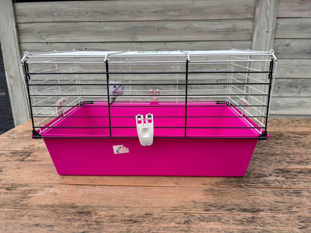 Cage pour rongeurs avec bouteille d'eau, Enlèvement, Comme neuf, Cage, Lapin