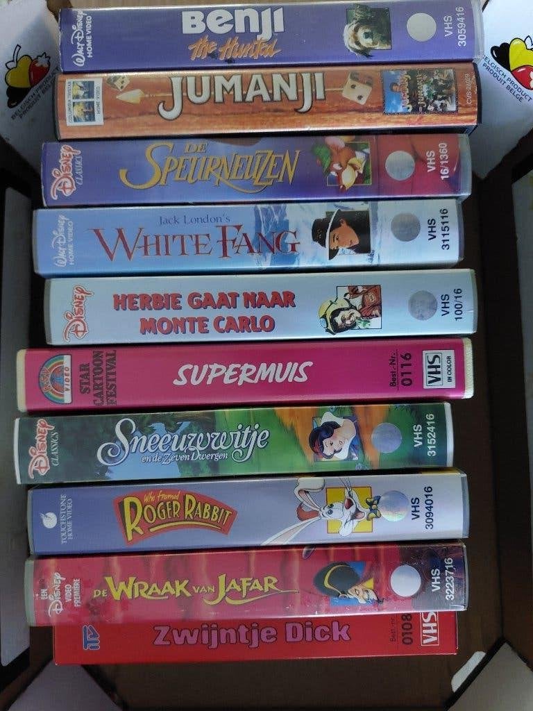 Video's tekenfilms / Kinderfilms, Cd's en Dvd's, VHS | Kinderen en Jeugd, Ophalen, Nederlands ondertiteld, Gebruikt, Alle leeftijden