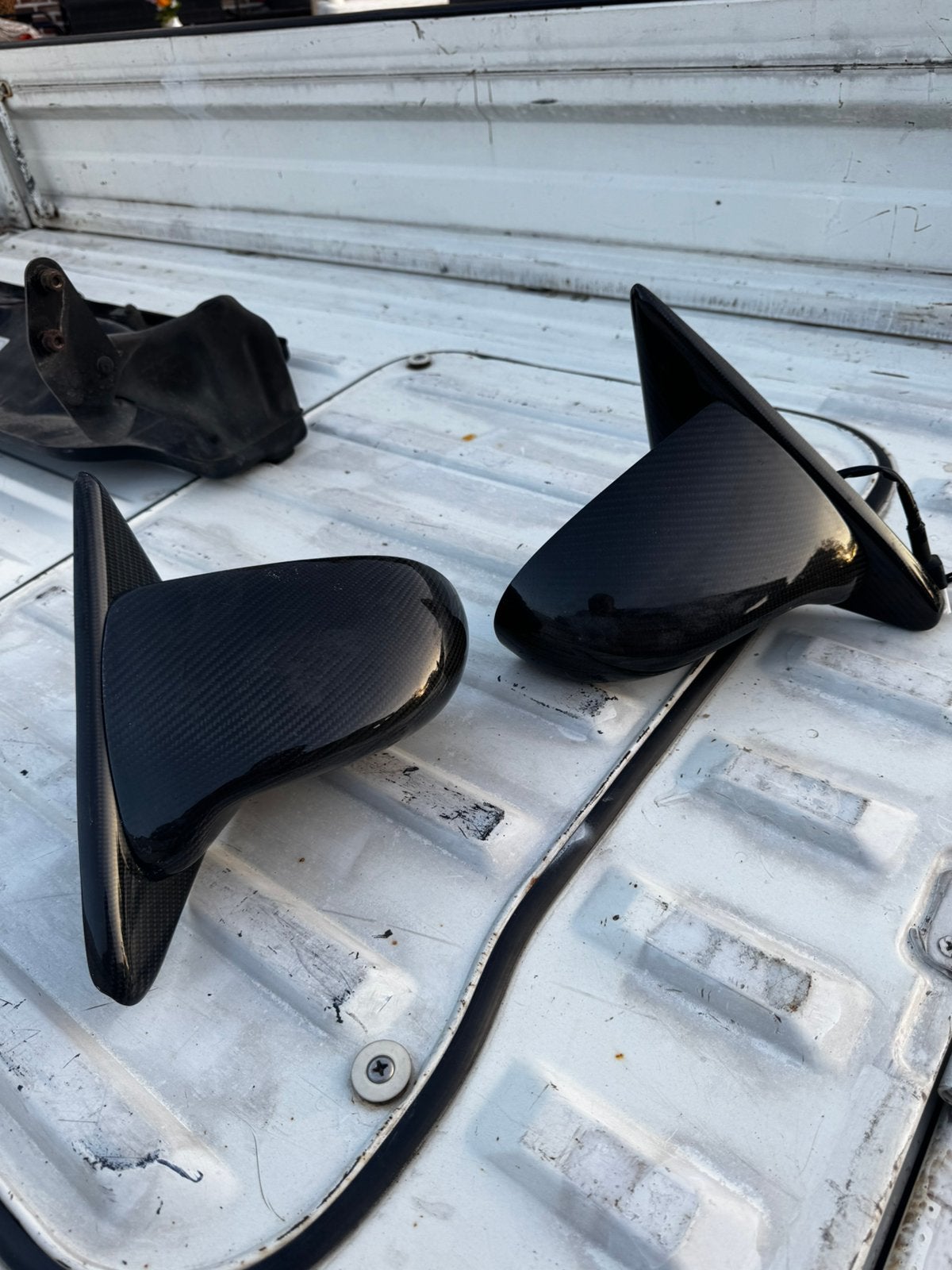 Carbon spiegels Civic EG, Ophalen