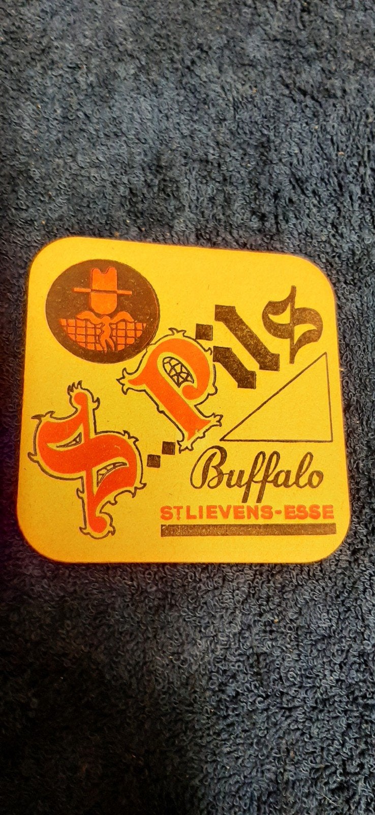 Carte de bières Buffalo Pils Van Den Bossche Sint-lievens-es, Enlèvement