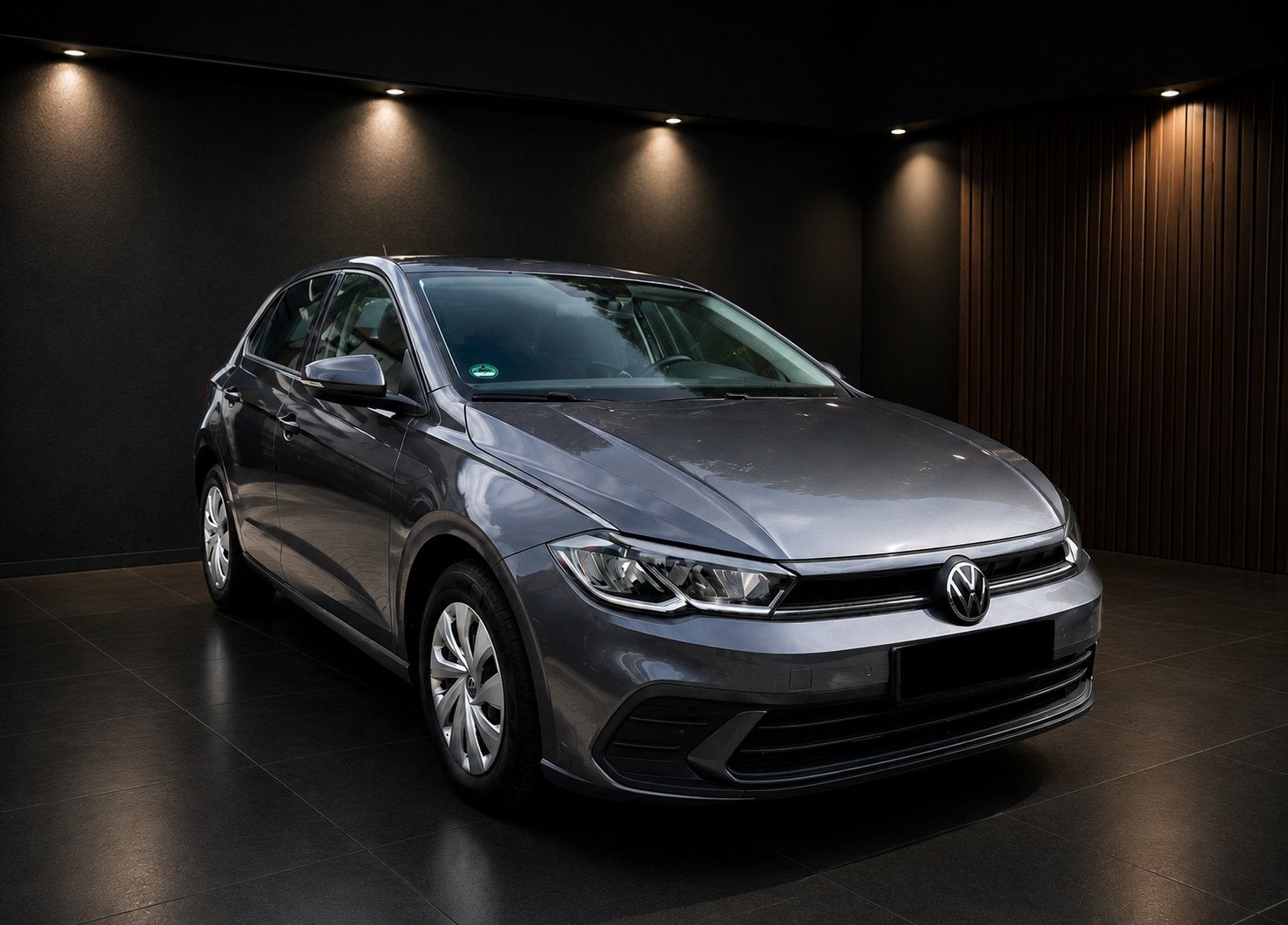 Volkswagen Polo 1.0 Life (zo goed als nieuw!), Autos, Achat, Carnet d'entretien, Autres couleurs, Noir