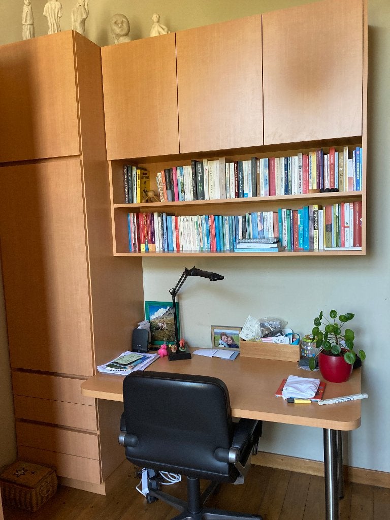 Maatkasten kleding en bureau, Ophalen, Kunststof, 150 tot 200 cm, 50 tot 75 cm