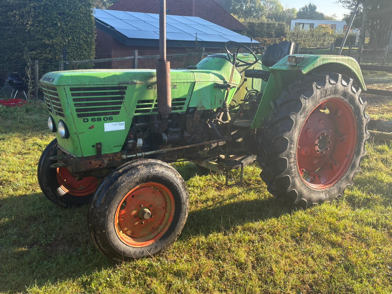 Deutz 6806  “Top tractor”, Ophalen, Tot 80 Pk, 5000 tot 7500, Gebruikt