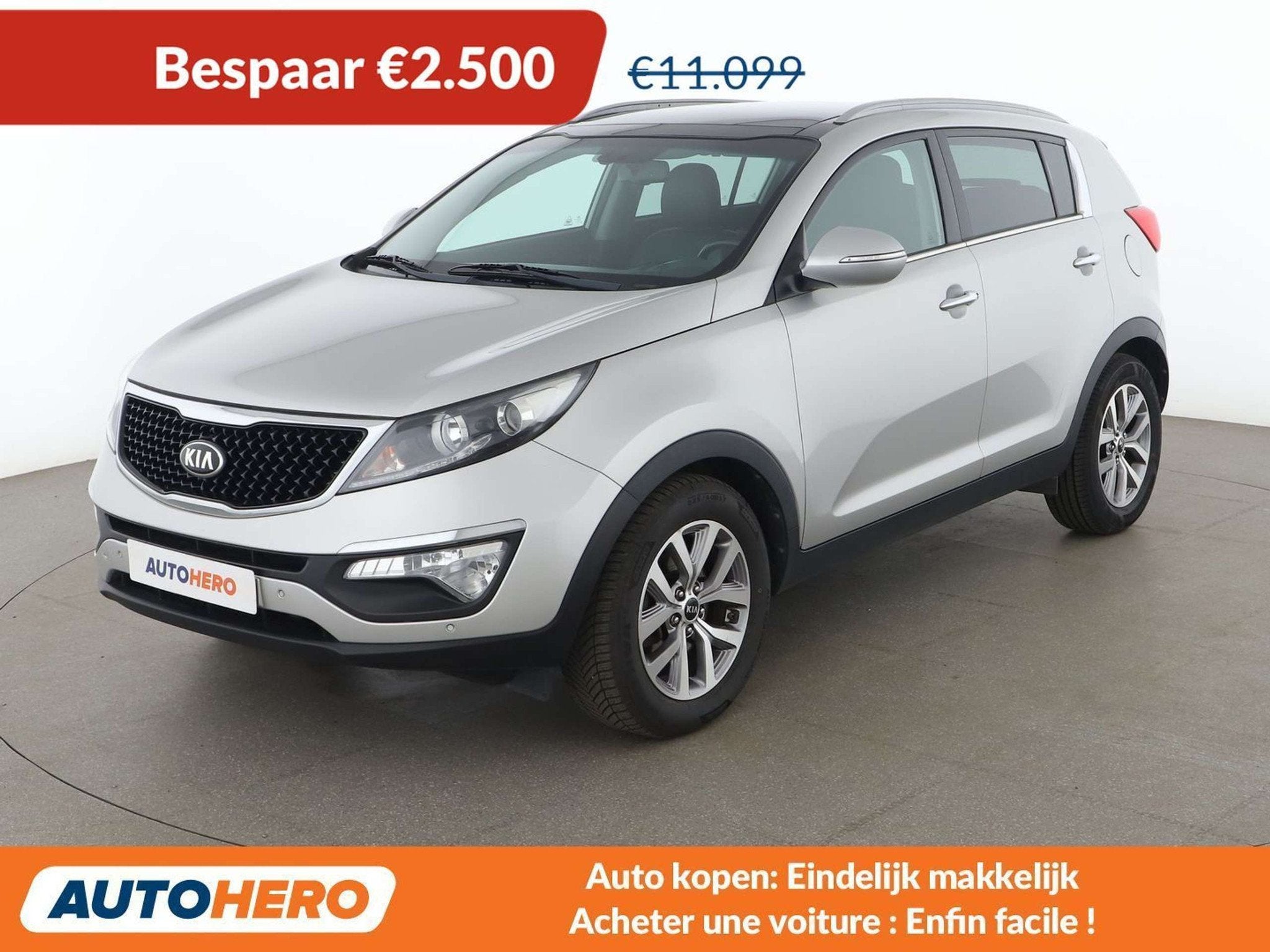 Kia Sportage 1.7 CRDi Active 2WD, Cuir, Achat, 135 g/km, 5 portes