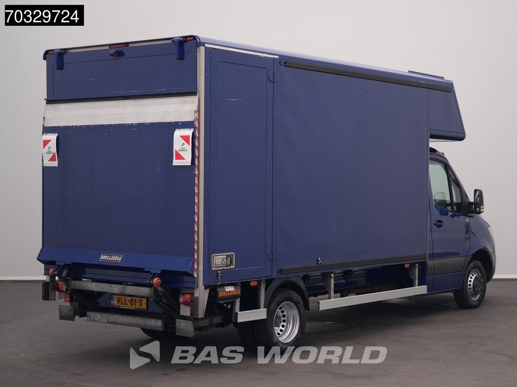 Mercedes Sprinter 516 CDI Laadklep Automaat Dubbellucht Zijd, Auto's, Bestelwagens en Lichte vracht, Automaat, Stof, Gebruikt