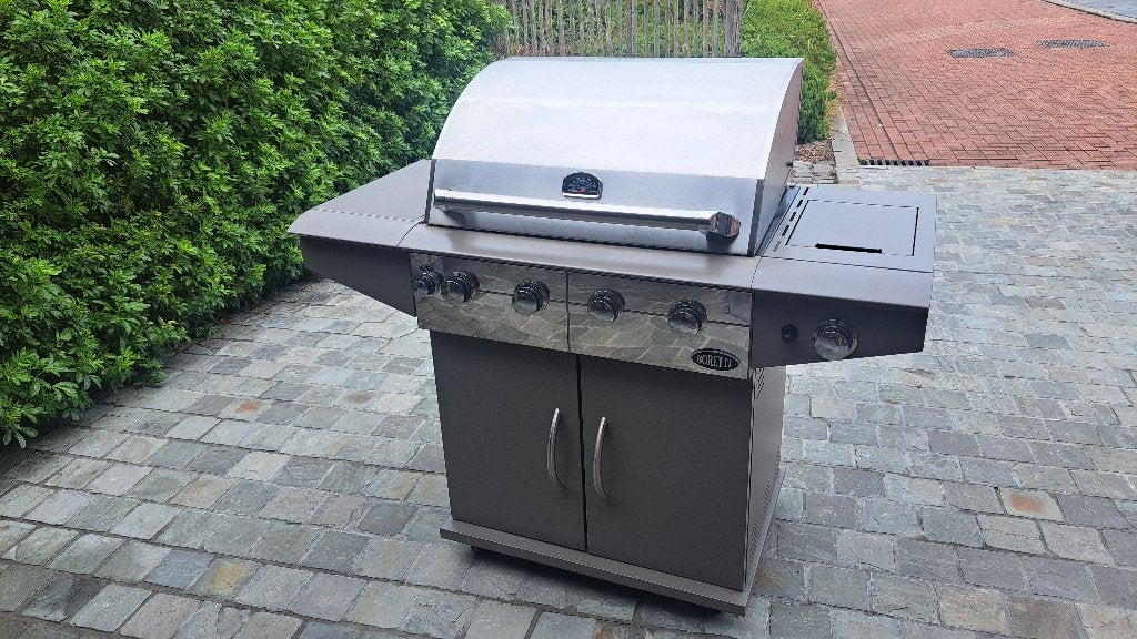 Boretti gasbarbecue, Ophalen, Gebruikt, Boretti.