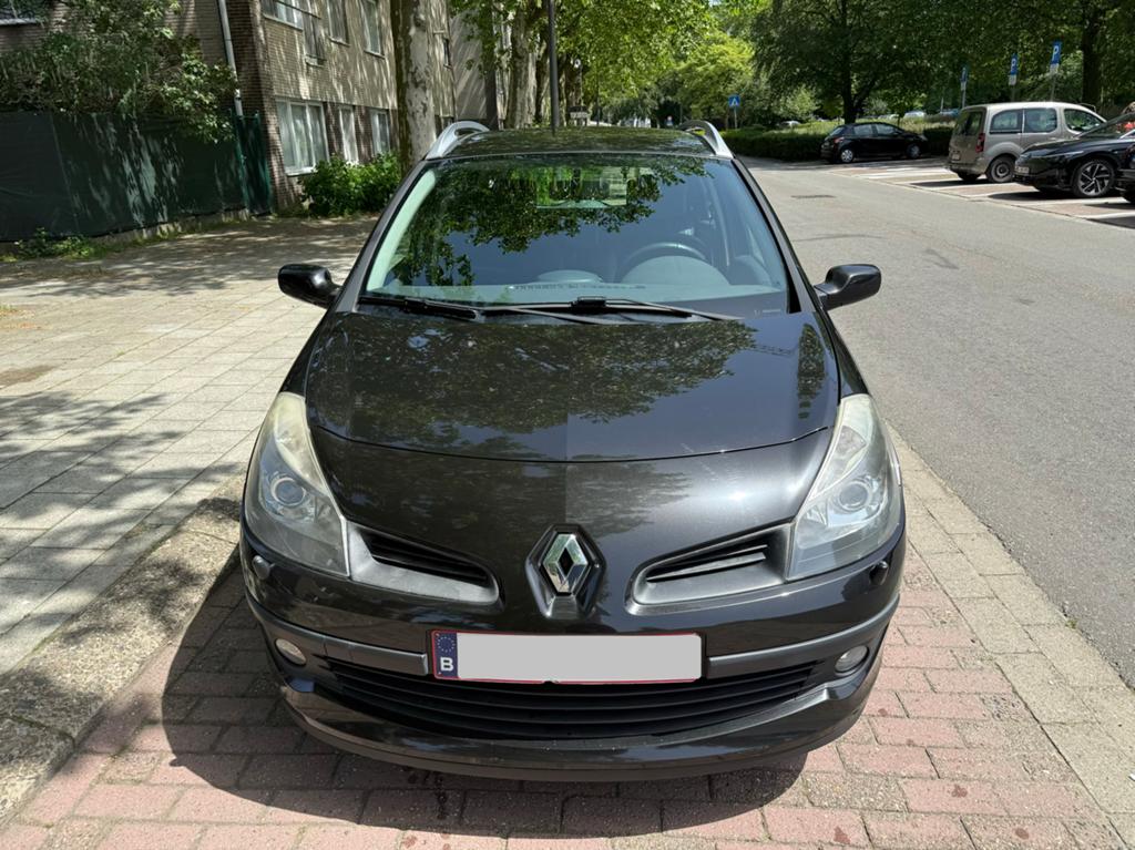 Renault Clio 1.2 Benzine, Autos, Renault, Achat, Capteur de stationnement, Boîte manuelle, Noir