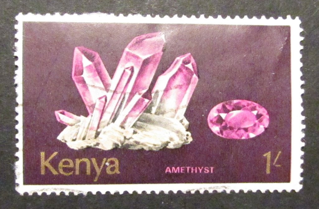 Kenia 1 shilling postzegel 1977 gestempeld, Postzegels en Munten, Postzegels | Afrika, Ophalen of Verzenden, Overige landen, Gestempeld