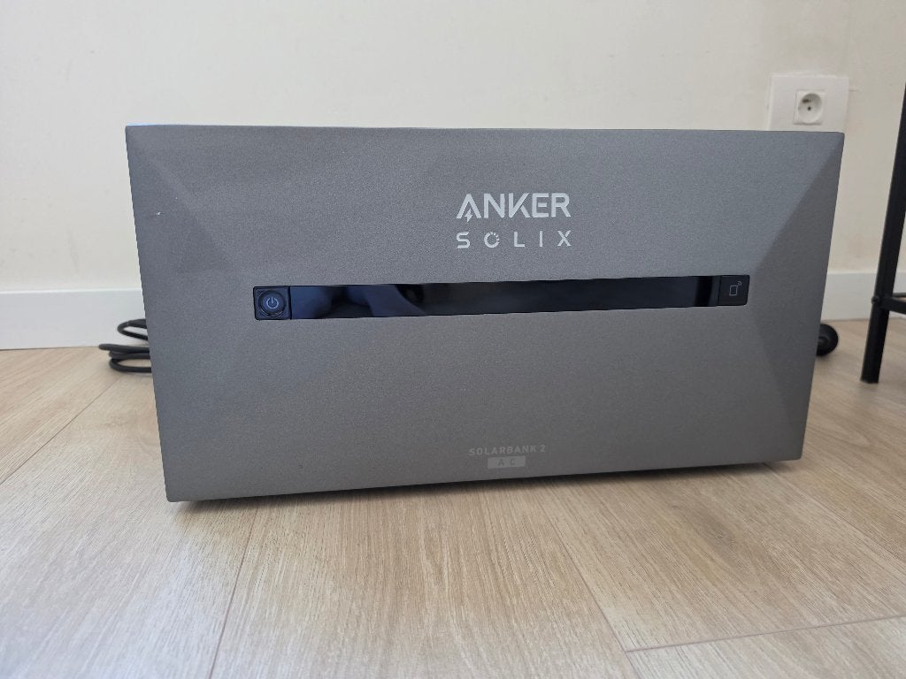 Anker SOLIX solarbank 2 1600ac, Bricolage & Construction, Enlèvement, Comme neuf, Système complet, 200 watts-crêtes ou plus