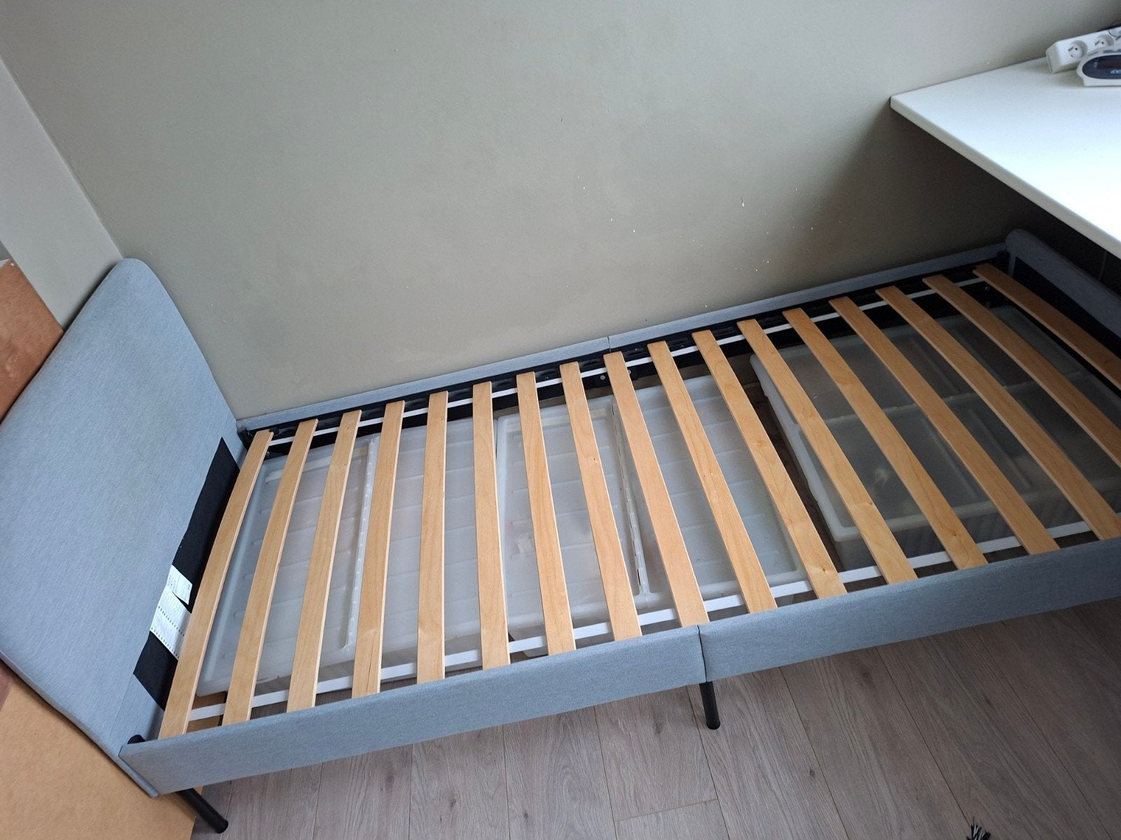 ikea 1 persoonsbed te koop, Ophalen, Gebruikt, Matras