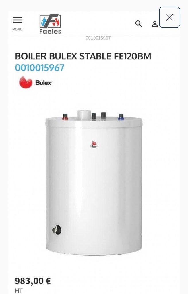 BOILER, Doe-het-zelf en Bouw, Ophalen, Nieuw, Cv-ketel of Combi-ketel