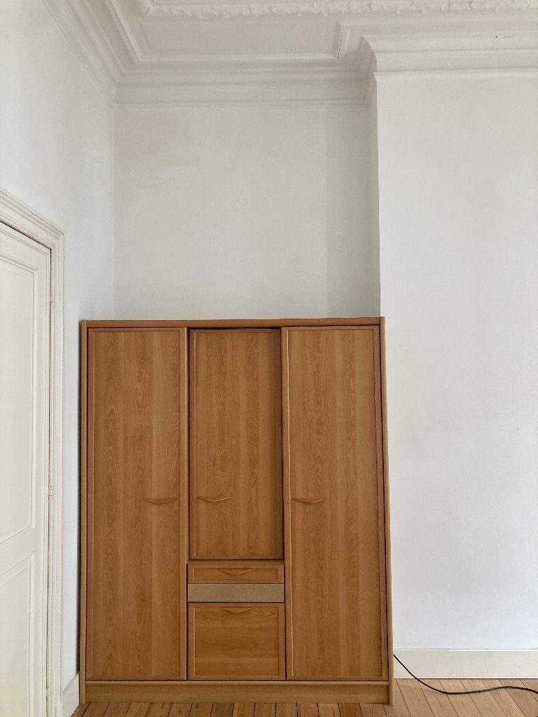 Houten kast (kleerkast), Huis en Inrichting, Ophalen, Zo goed als nieuw