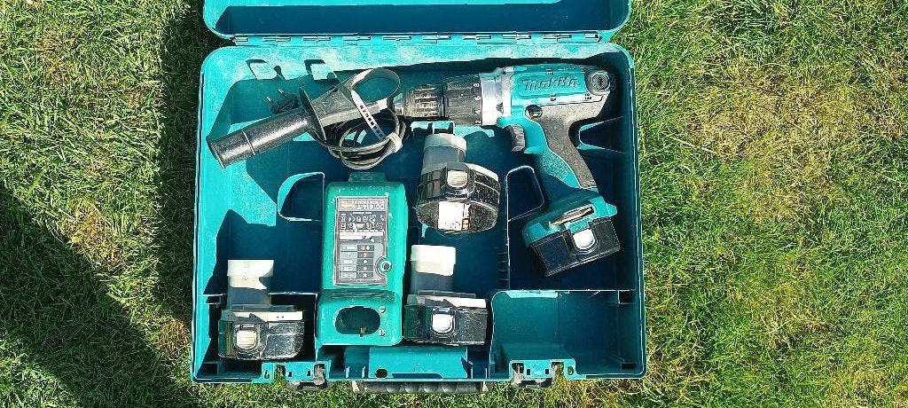 Vijsmachine MAKITA 8434D, Ophalen of Verzenden, Gebruikt