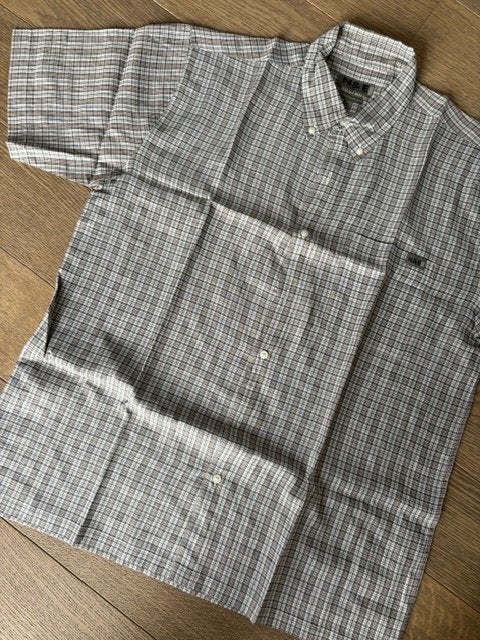 Hemd vintage maat XL, Ophalen of Verzenden, Zo goed als nieuw, Bruin, Halswijdte 43/44 (XL)