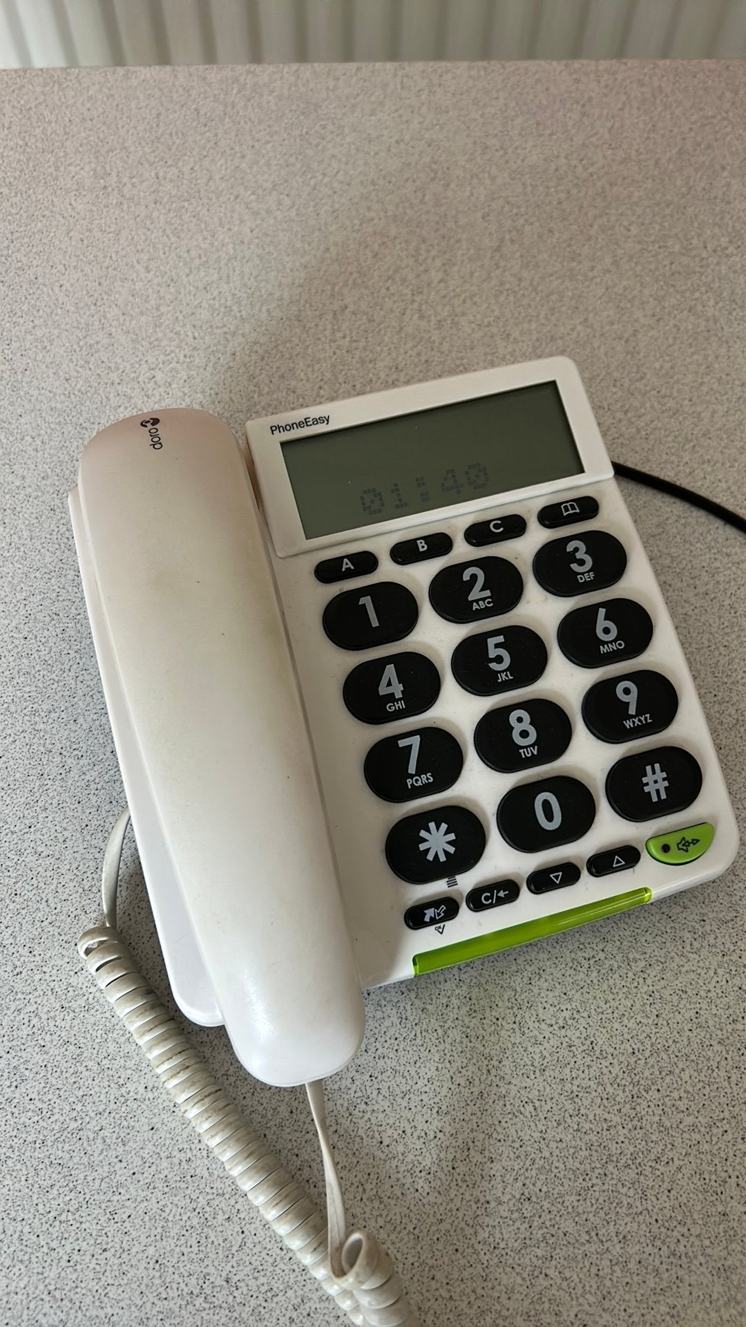 Téléphone à gros boutons, Télécoms, Téléphones fixes | Filaires, Enlèvement ou Envoi, Comme neuf