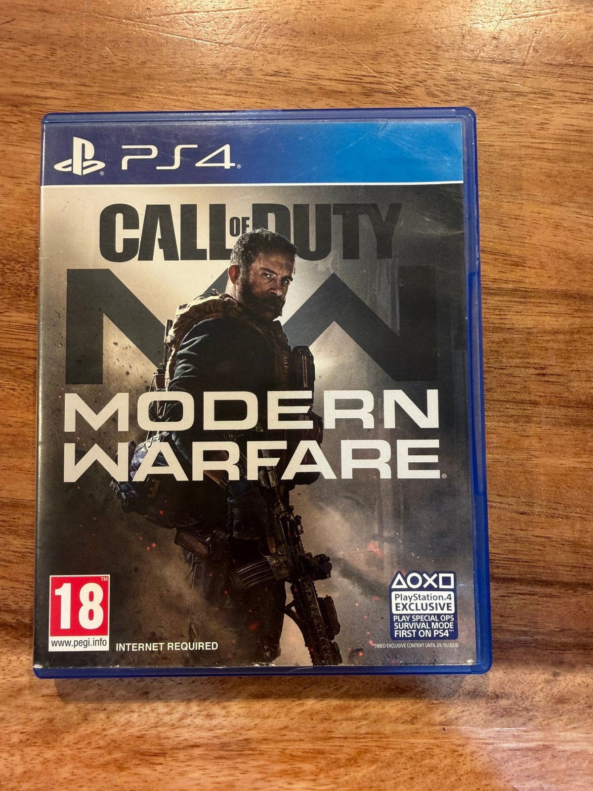 Call of Duty Modern Warfare PS4 – Prima Staat – Werkt Goed, Ophalen of Verzenden, Zo goed als nieuw, Vanaf 12 jaar