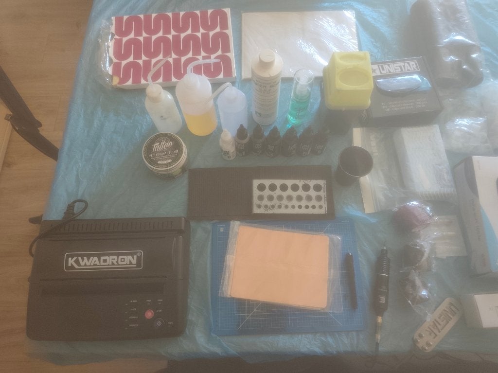 Tattoo materiaal, Ophalen, Zo goed als nieuw, Overige typen