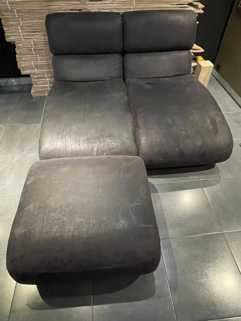 Salon et pouf, Maison & Meubles, Canapés | Salons, 125 à 150 cm, Comme neuf, Enlèvement, 150 à 200 cm