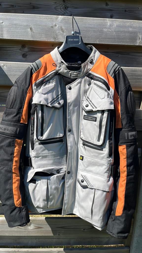 Richa motovest 4 seizoenen met fluovest 5XL, Ophalen, Tweedehands, Heren, Jas | textiel