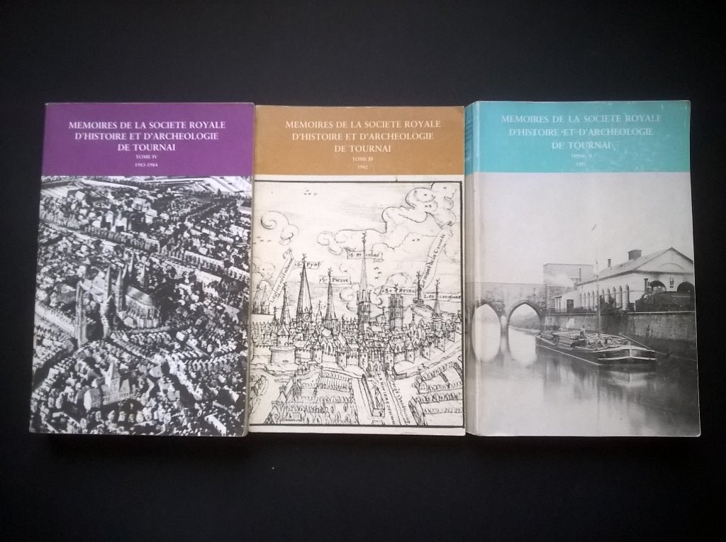 Mémoires (livre) Tournai, Livres, Histoire nationale, Enlèvement ou Envoi