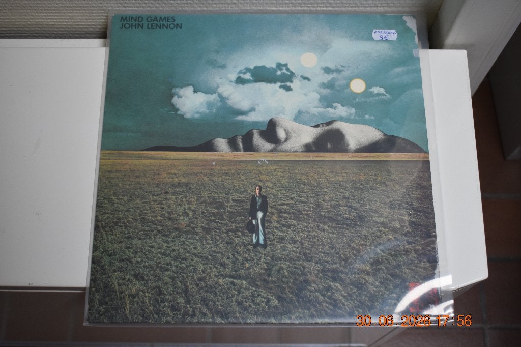 LP : John Lennon - Mind Games (Pop/Rock), LP, Gebruikt, Ophalen of Verzenden, Beschermende buitenhoes