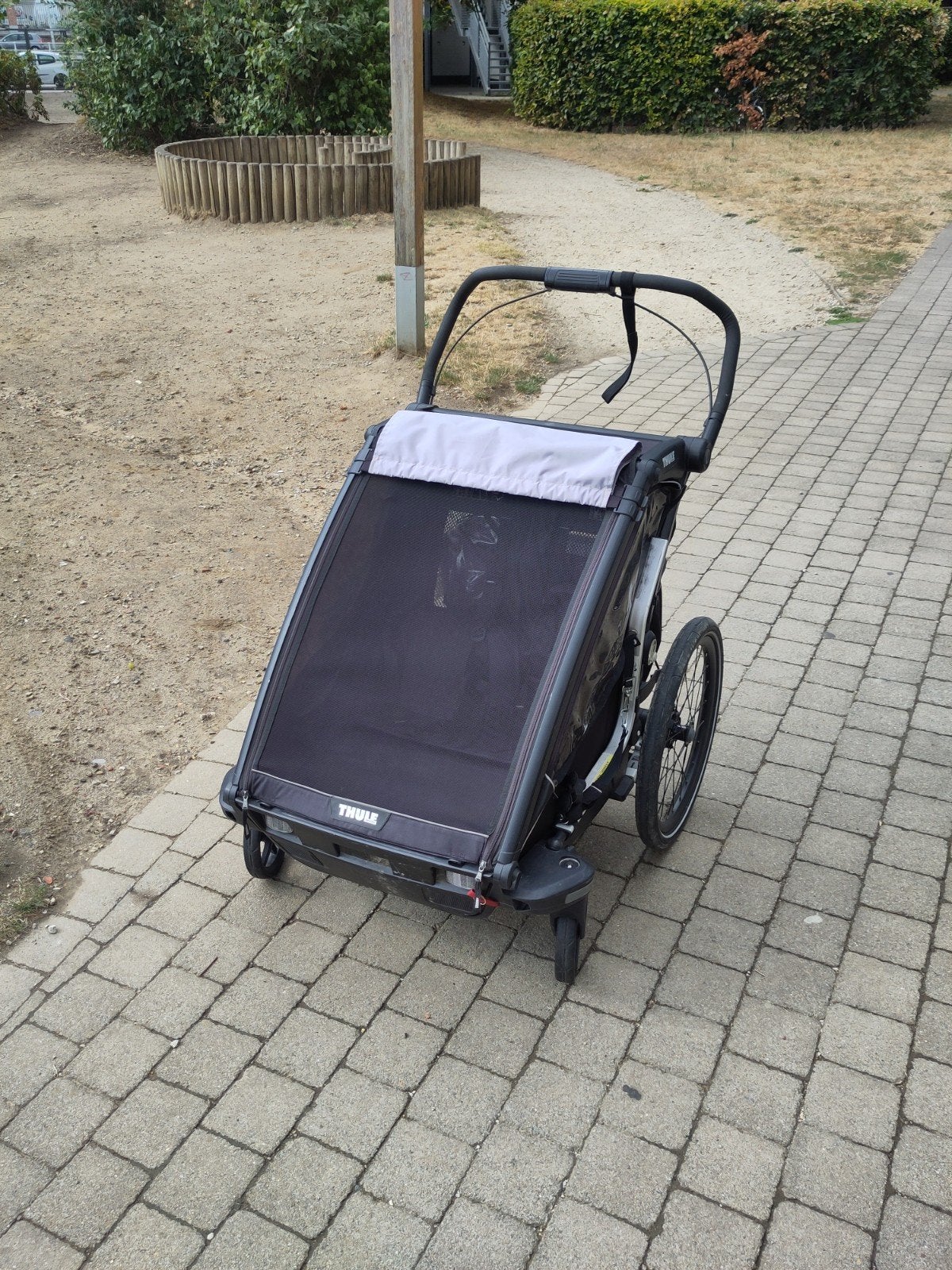 Thule chariot sport 2 - 2021 + kit course, Ophalen, Gebruikt, Vering, 40 tot 60 kg