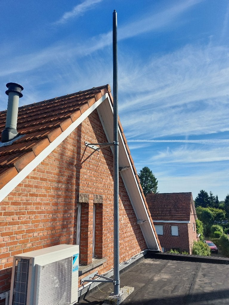 Mast voor windmolen of andere toepassing, Bricolage & Construction, Échafaudages, Utilisé, Autres types, 5 mètres de hauteur ou plus