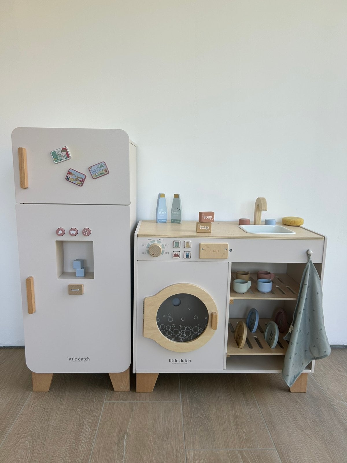 Little dutch koelkast en wasmachine, Ophalen, Zo goed als nieuw