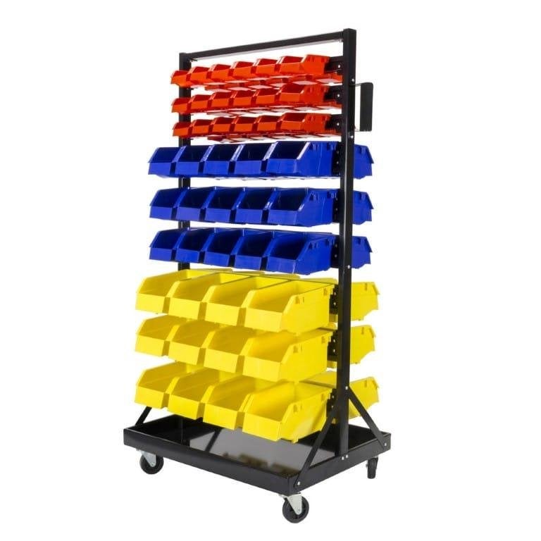 Opbergrek / onderdelenrek / Bakstelling (verrijdbaar, Envoi