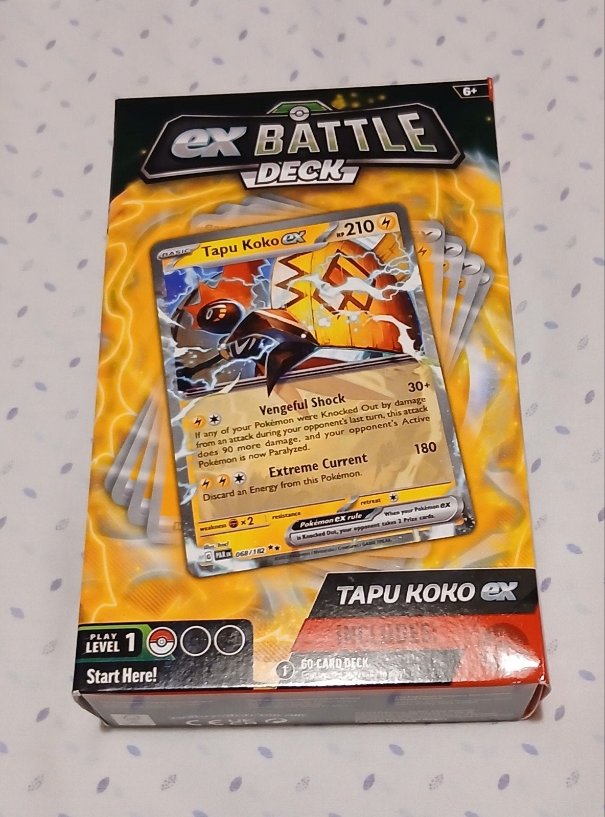 POKÉMON TCG - Deck de combat Tapu Koko EX - Scellé, anglais, Enlèvement ou Envoi, Neuf, Start Deck