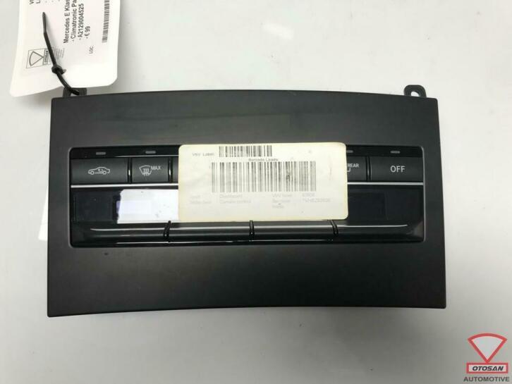 panneau climatronic mercedes classe e w212 a2129004525, Mercedes-Benz AG, Mercedes-Benz, Utilisé, Mercedesstrasse 120
70372  Stuttgart, DE
