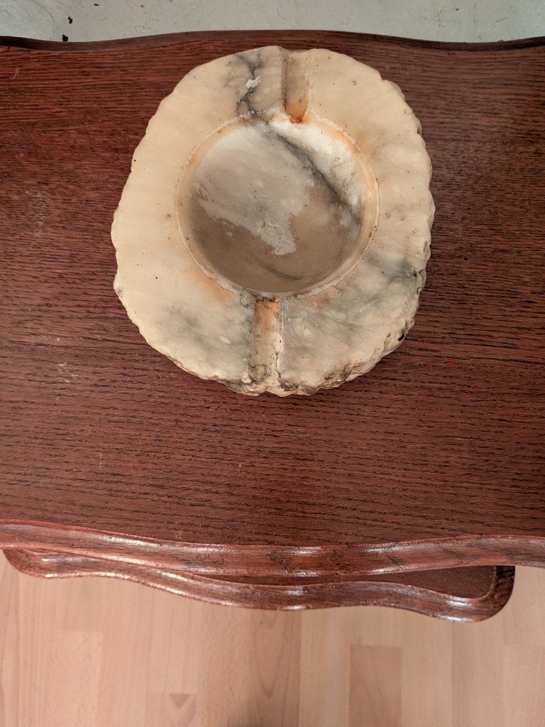 Asbak van natuurlijk marmer, Antiek en Kunst, Ophalen