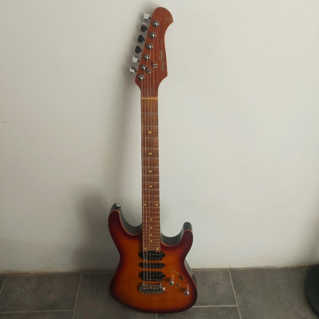 Harley benton pro series, Musique & Instruments, Enlèvement, Utilisé, Semi-solid body, Autres marques