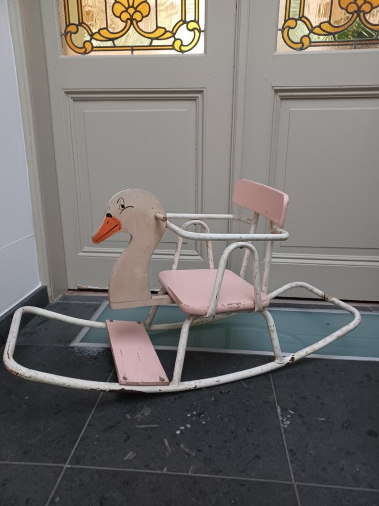 Hobbeleend vintage, Enfants & Bébés, Jouets | Jouets a bascule, Enlèvement