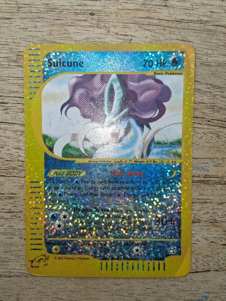 Aquapolis BOXTOPPER: SUICUNE (2003 e-Series WOTC), Enlèvement ou Envoi