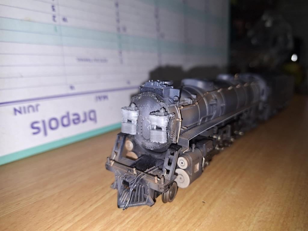 Mehano Vapeur USA 4-8-2, Hobby & Loisirs créatifs, Trains miniatures | HO, Utilisé, Locomotive, Autres marques, Analogique, Enlèvement ou Envoi