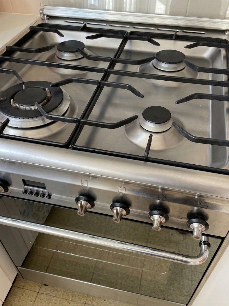 Gasfornuis SMEG SCB60MX9, Elektronische apparatuur, Fornuizen, Ophalen, Gebruikt, 4 kookzones, Gas