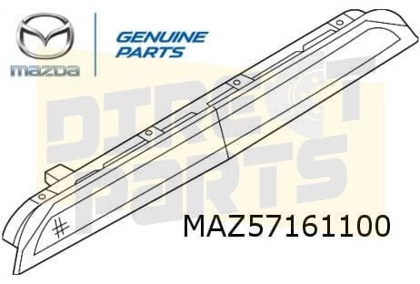 Mazda CX-5  derde remlicht Origineel! KD5351580B, -, Verzenden, -, Nieuw