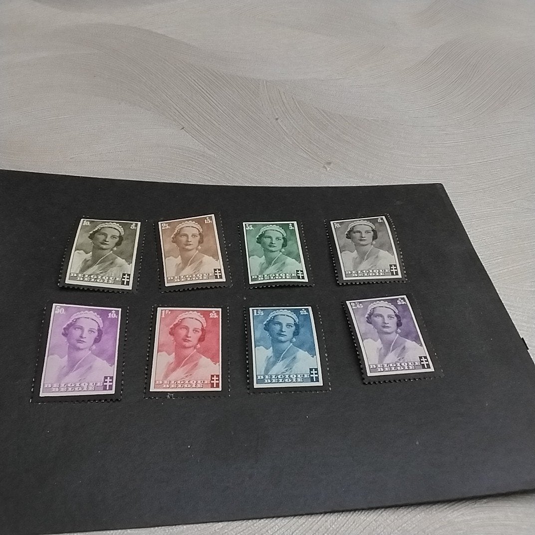 BELGIE 411/418 postfris met cote 25,00 €, Ophalen of Verzenden, Postfris