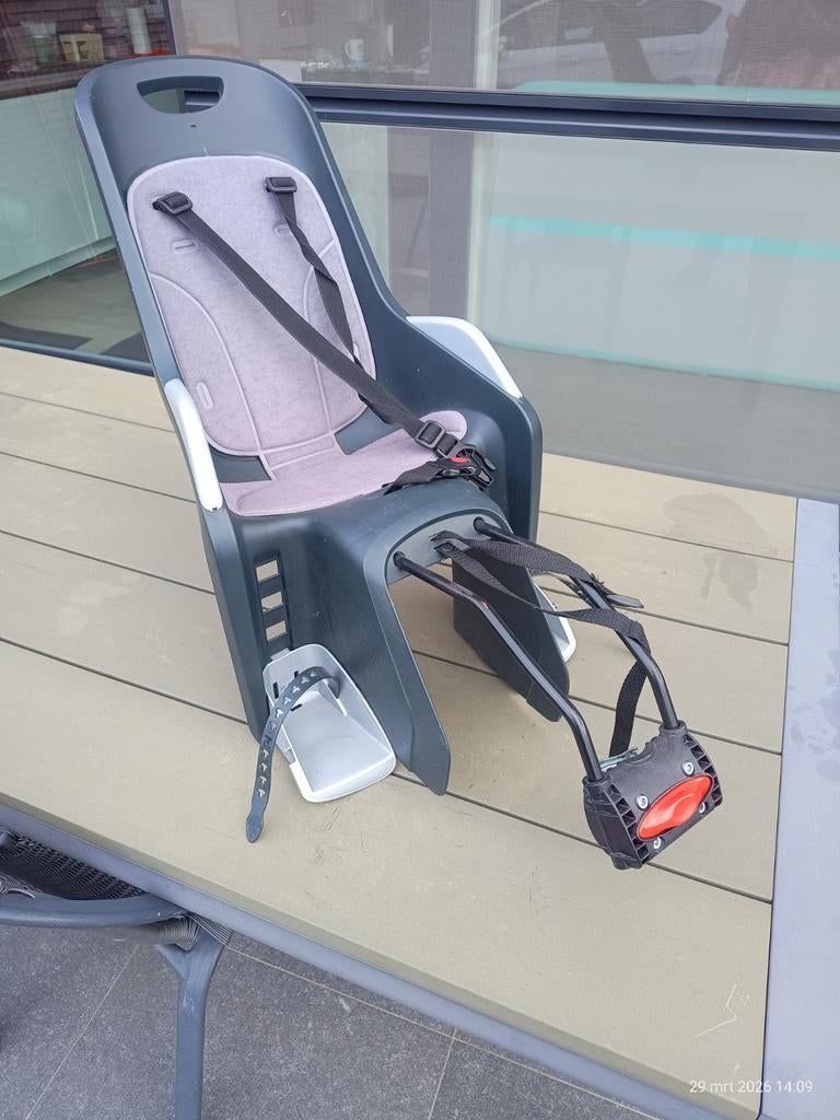Fiets stoel, Enlèvement, Utilisé